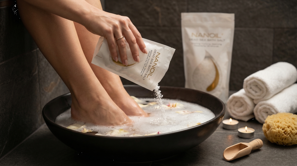 badesalt til fodbad nanoil