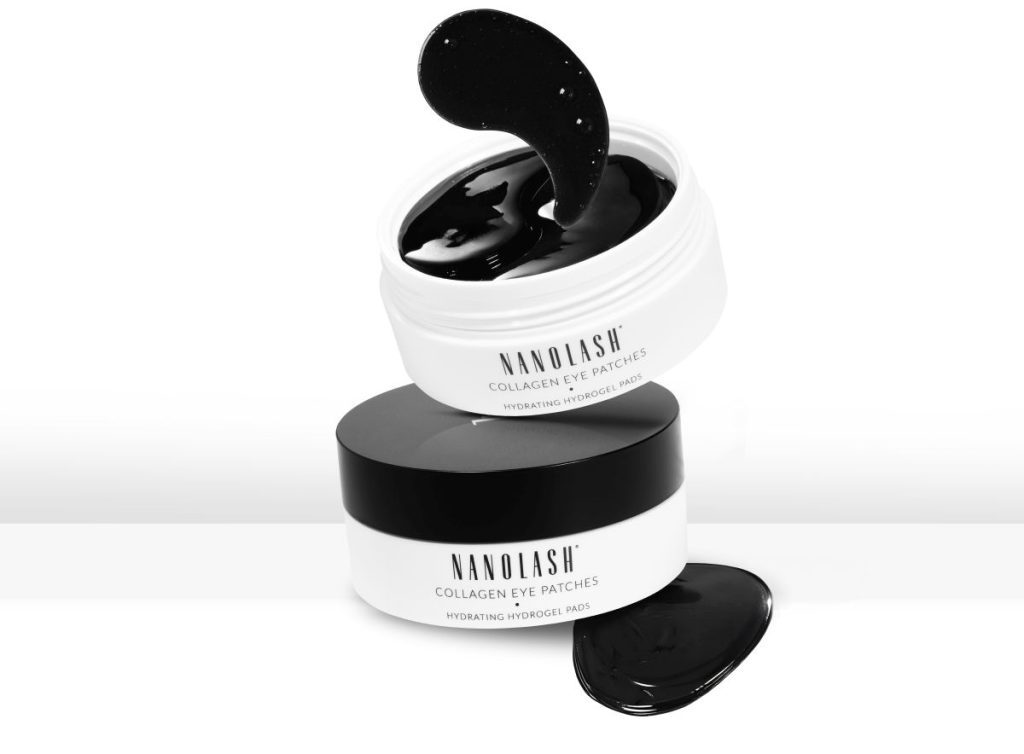 Kollagen øjenpatches nanolash
